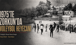 1975’te Zorkun’da Voleybol Heyecanı