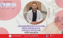 KBB Uzmanı Ragıp Çağlar Çelik Erzin'de Göreve Başladı