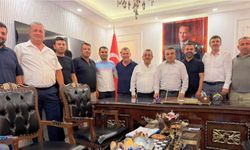 Erzin'de Ömer Faruk Tıbıkoğlu'na Destek Ziyareti