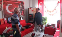 Erzin Kaymakamı Akpınar Şehit Ailelerini Ziyaret Etti