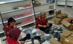 Düziçi Kızılay Butiği'nde Hazırlıklar Sürüyor