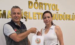 Dörtyol Gazetecilerinden Bayram Konak'a Ziyaret