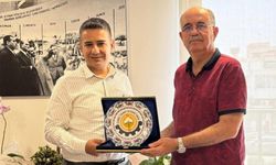 Kadirli TSO Başkanı Yüksel’den Halkbank Müdürüne Ziyaret