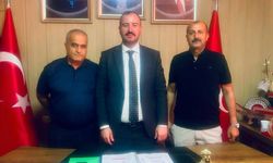 MHP Merkez İlçe Başkanı Tuncer'e Nezaket Ziyareti