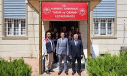 Kaymakam Yelli, İlçe Tarım ve Orman Müdürlüğünü Ziyaret Etti