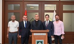 TSO Meclis Başkanı Ata'dan Başkan Çenet'e Ziyaret