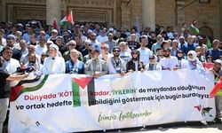 Kahramanmaraş'ta Filistin'e Destek Konvoyu Coşkuyla Karşılandı