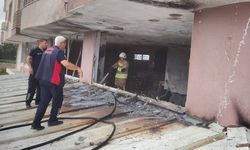 Arsuz'da İş Yeri Yangınında Facia Önlendi