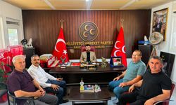 MHP Bahçe İlçe Başkanı Ahmet Kılıç’a Hayırlı Ziyaret