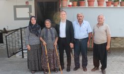 Erzin Kaymakamı Yunus Emre Akpınar’dan Gazi Eşine Ziyaret