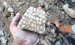 Reyhanlı’da kanalizasyon kazısında mozaik bulundu