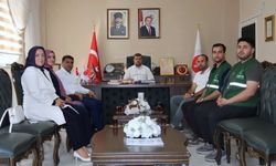 Yeşilay Hatay Şubesi’nden Müftü Şafak’a Ziyaret
