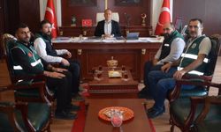 Nezir Arama Kurtarma Ekibinden Kaymakam Akpınar’a Ziyaret