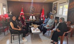 MHP Bahçe İlçe Başkanı Ahmet Kılıç’a Kadınlardan Ziyaret