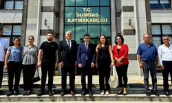 MHP Sumbas İlçe Başkanı Kastal’dan Kaymakam Kara’ya ziyaret