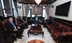 Vali Masatlı Halkbank Genel Müdür Yardımcısı Yıldırım’ı kabul etti