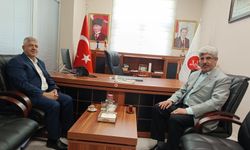 Başkanlık Müftüsü Hamdi Kavillioğlu’ndan Müftü Mustafa Erdem’e Ziyaret