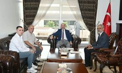 Vali Serdengeçti şehit Akkaya’nın ailesini ağırladı
