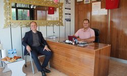 Kaymakam Akpınar’dan Muhtar Vural’a Ziyaret