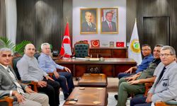 Meteoroloji Müdürü Kestir’den Orman Müdürü Günay’a ziyaret