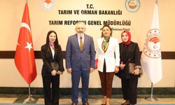 Bahçe Ziraat Odası ve Kadın Kooperatifinden Osman Yıldız’a ziyaret