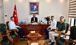 Hastane Müdürü Büyükgök’ten Kaymakam Dolu’ya ziyaret