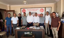 Eğitim-Bir-Sen Başkanı Öztürk’ten MHP Başkanı Yiğit’e Ziyaret