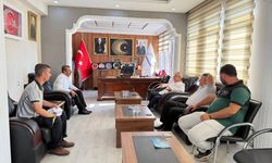 TES-İŞ Başkan Yrd Osman Güngör’den Başkan Aksoy’a ziyaret