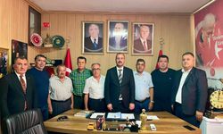 MHP Merkez İlçe Başkanı Tuncer’e Emlakçılardan Ziyaret