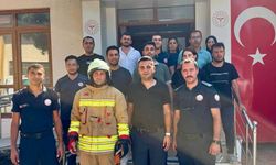 Antakya’da ambulans personeline yangın eğitimi
