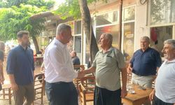 Başkan Mustafa İba’dan Asma Altı’nda Sohbet