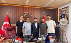 MHP Bahçe İlçe Başkanı Ahmet Kılıç’a aileden ziyaret