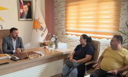 Şahin Kurt’tan AK Parti İlçe Başkanı Kararmaz’a ziyaret