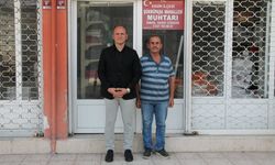 Kaymakam Akpınar’dan Muhtar Güngür’e ziyaret