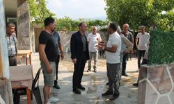 Erzin Kaymakamı Akpınar’dan Muhtar Karakuzu’ya Ziyaret