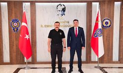Rektör Uzun’dan Emniyet Müdürü Sarıbuva’ya ziyaret