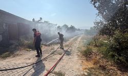 Antakya Küçükdalyan’da Bahçe Yangını