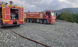 Hatay Defne’de Bahçe Yangını Kısa Sürede Söndürüldü