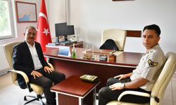 Kaymakam Erdinç Dolu’dan Astsubay Emre Kaya’ya Ziyaret