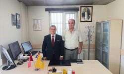 İl Müdürü Naci Yılmaz’dan PTT Müdürü İbrahim Çabuk’a ziyaret