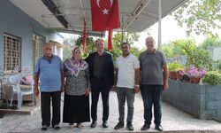Kaymakam Yunus Emre Akpınar’dan şehit ailesine ziyaret