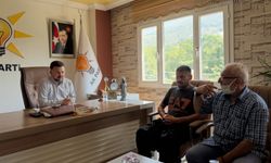 AK Parti Düziçi İlçe Başkanı Kararmaz Konuklarını Ağırladı