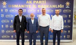 Mehmet Sağlam’dan AK Parti Osmaniye İl Başkanlığına ziyaret