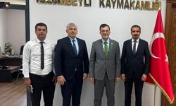 AKSA Çukurova Osmaniye Bölge Müdürü Önder Akyol’dan Kaymakam Yelli’ye Ziyaret