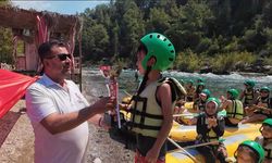Antalya'da 30 Ağustos Zafer Kupası Rafting Yarışı düzenlendi