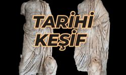 Antalya’da Aspendos Kazılarında Tarihi Heykel Bulundu