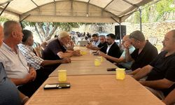 Bahçe’de MHP Teşkilatından Taziye Ziyareti