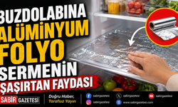 Buzdolabına Alüminyum Folyo Sermenin Şaşırtan Faydası