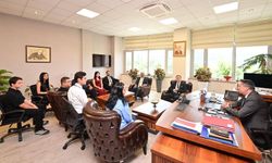 CHP Osmaniye İl Başkanı Rıza Tekerek, OKÜ Rektörü Turgay Uzun’u Ziyaret Etti