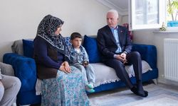 Davut Gül Gaziosmanpaşa’da Aileleri Ziyaret Etti